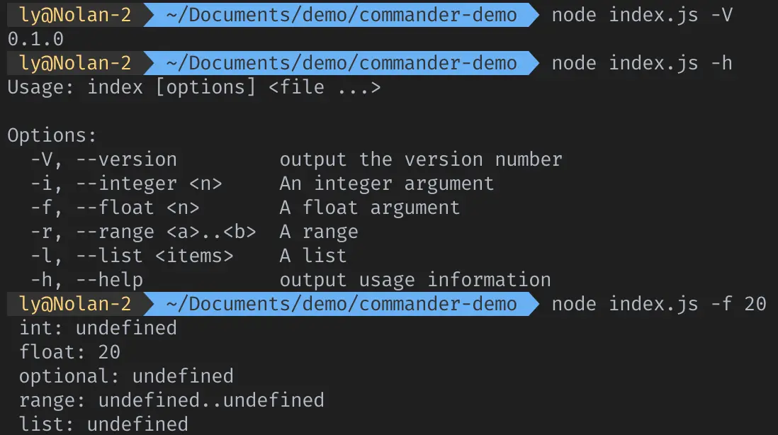 commander-demo